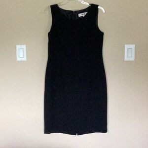 Black shift dress